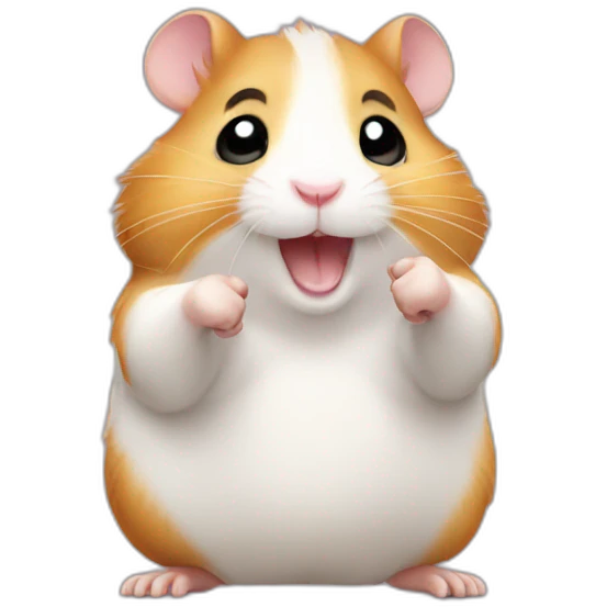 Hamster with thumb up  emoji