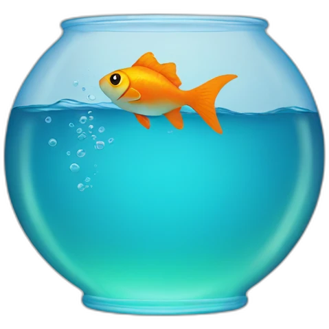 A fishbowl logo emoji