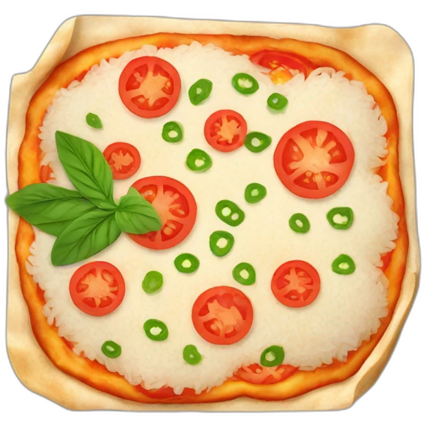 vietnamese rice sheet pizza emoji