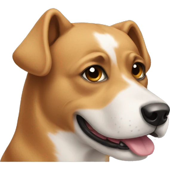 Dog super  emoji