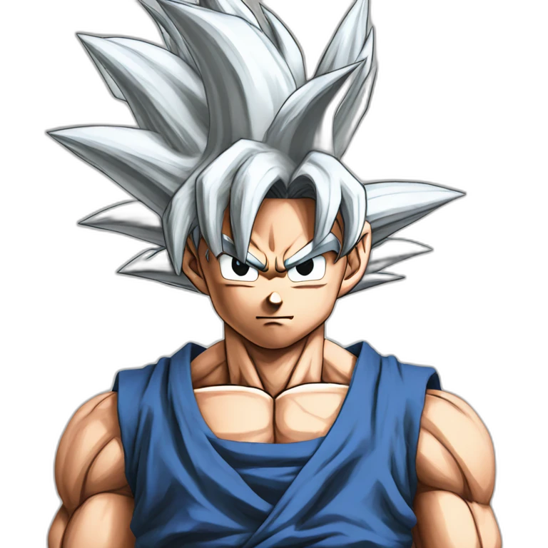 goku doing a kamemeha emoji