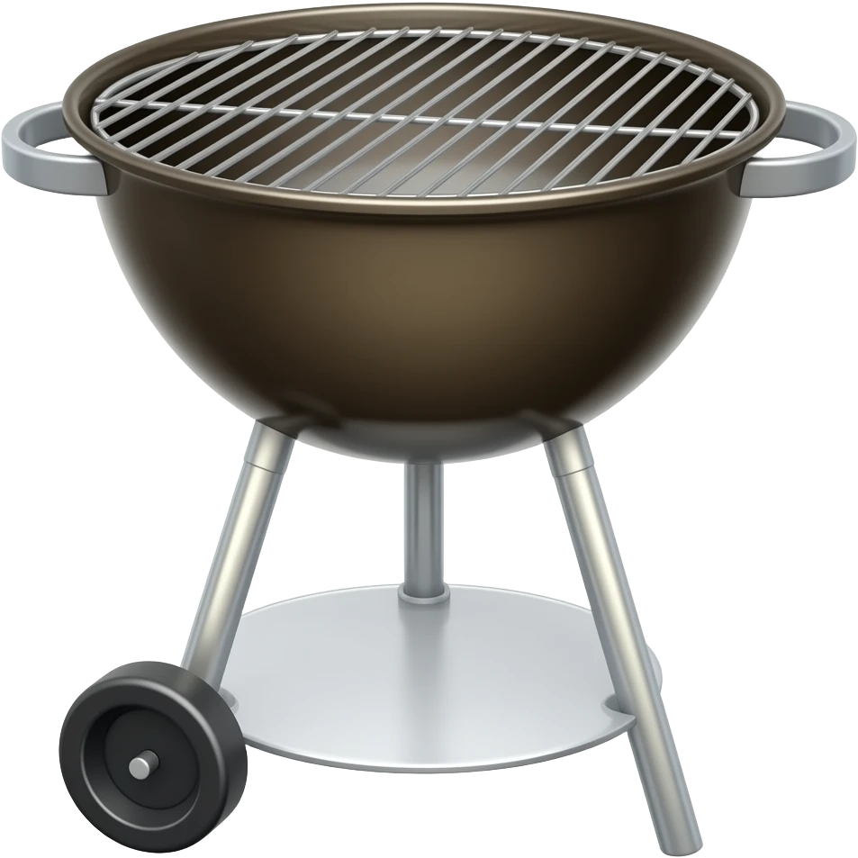 Drei Bein Grill Seitenansicht emoji