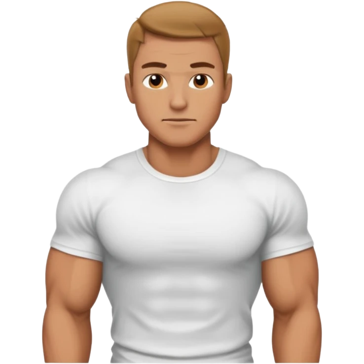 muscular man цшер е ыршке emoji