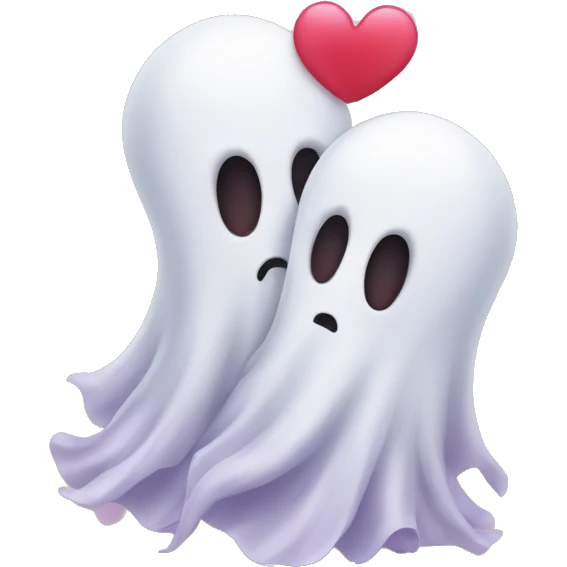 ghots in love  emoji