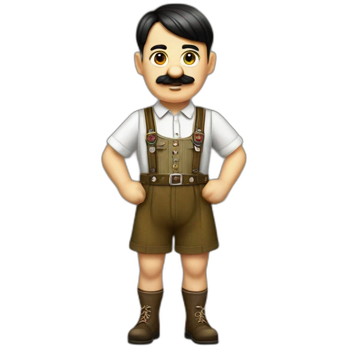Adolf Hitler’s lederhosen emoji