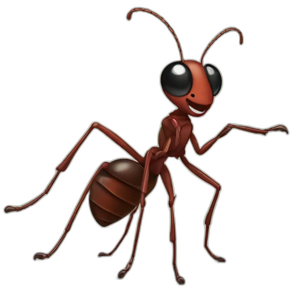 Dancing ant emoji