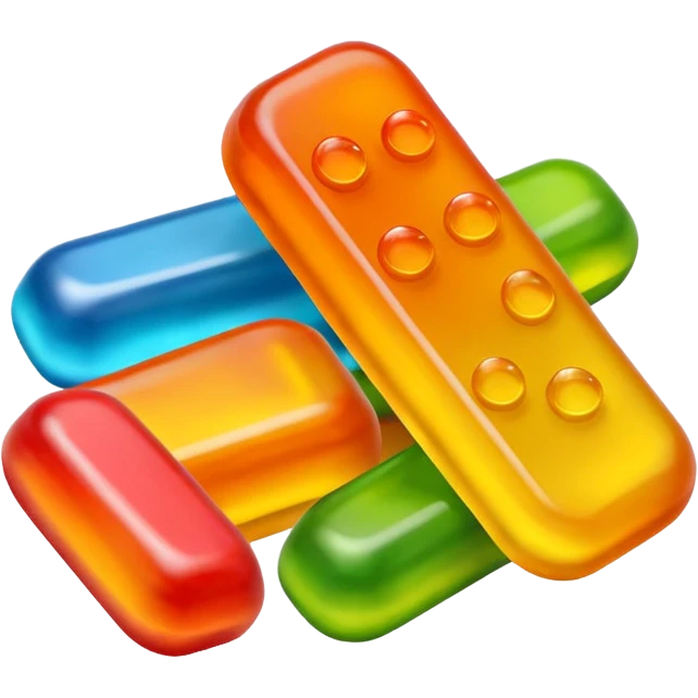 2 multivitamin gummies  emoji