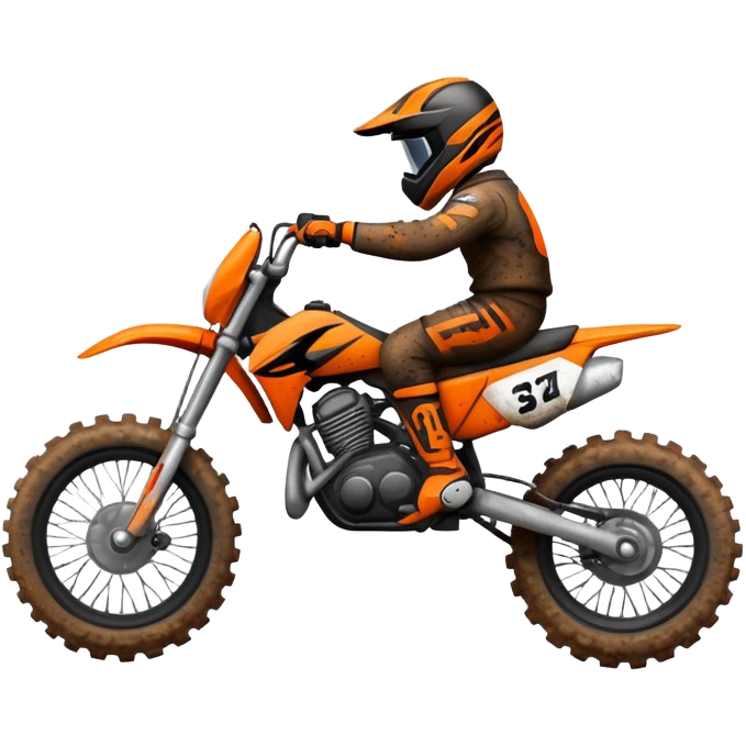 Dirt bike emoji