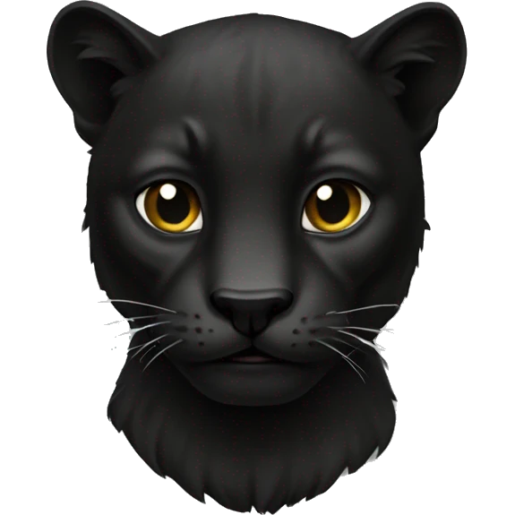 Animal pantera negra emoji