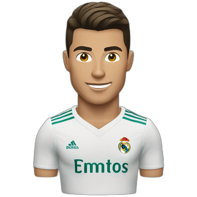Cristiano Ronaldo clin d’œil emoji