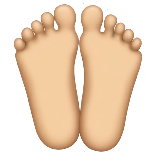 Feet emoji