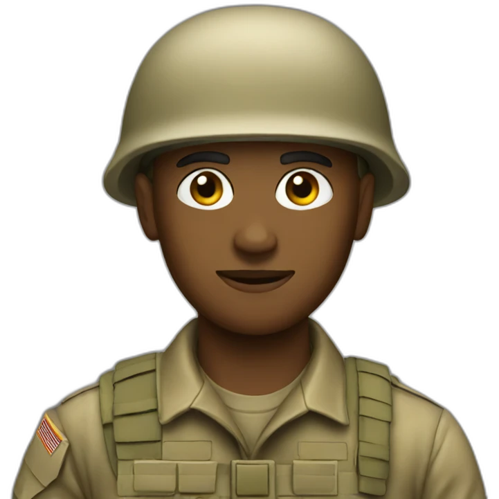 Soldier emoji