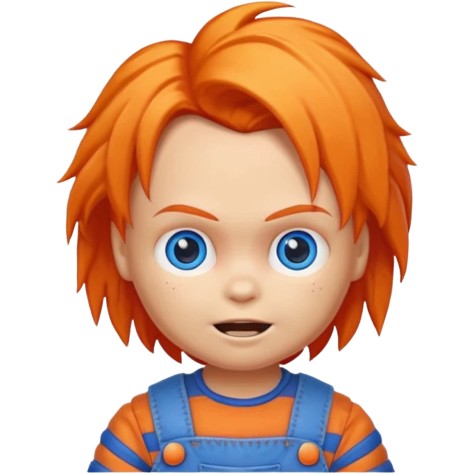 Un emojin de chuky emoji