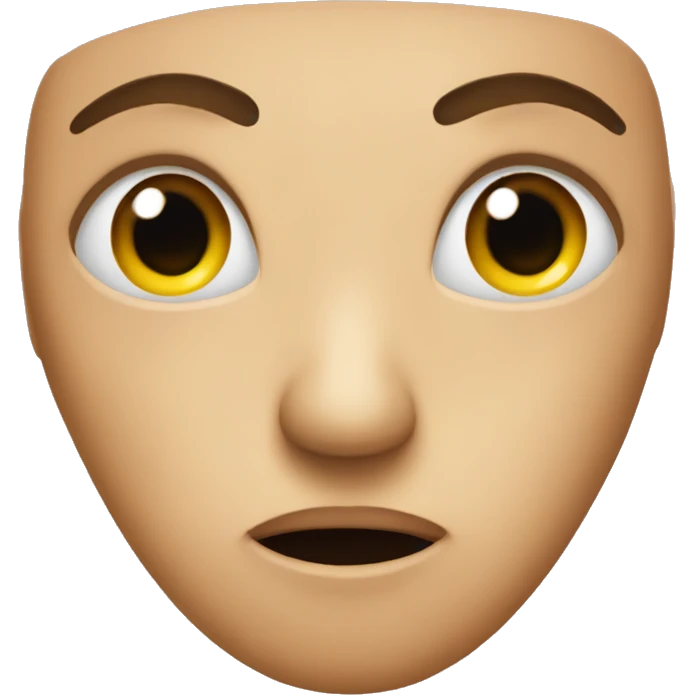 I need single emoji where the heart have eyes and lips which looks sad emoji