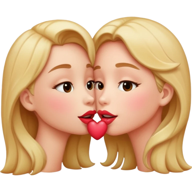 Lip kiss emoji