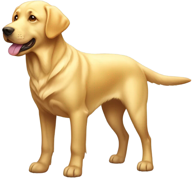 Golden Labrador  emoji