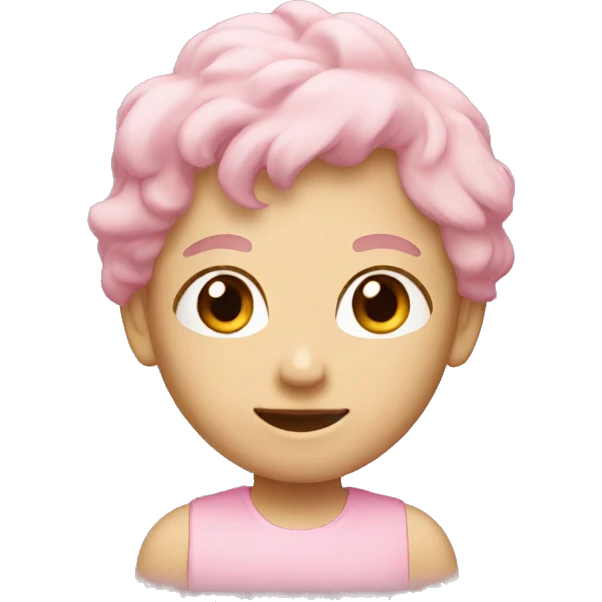 light pink emoji