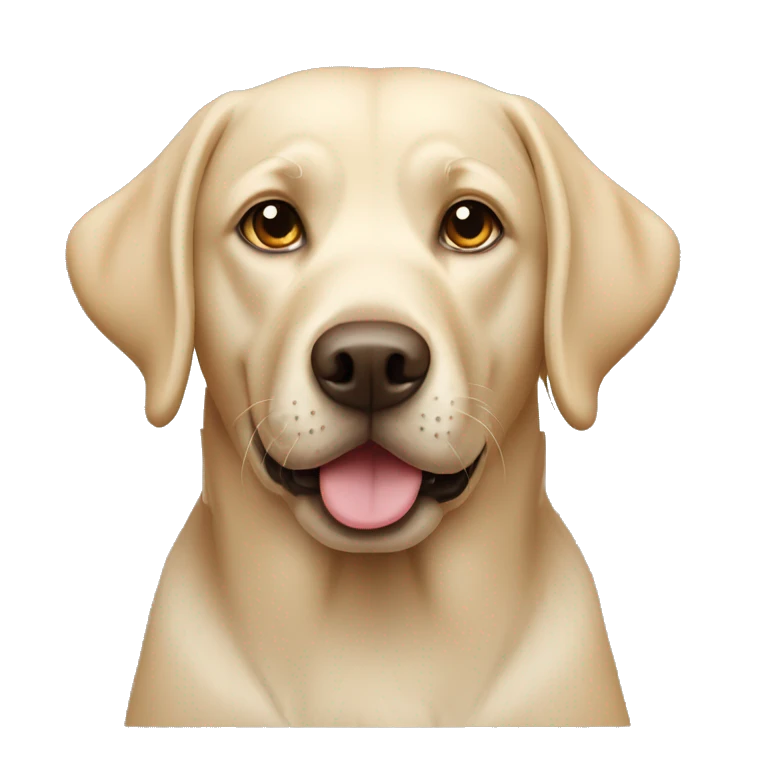 Labrador retriever emoji