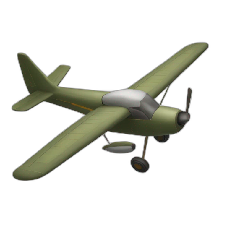 Avion de chasse emoji