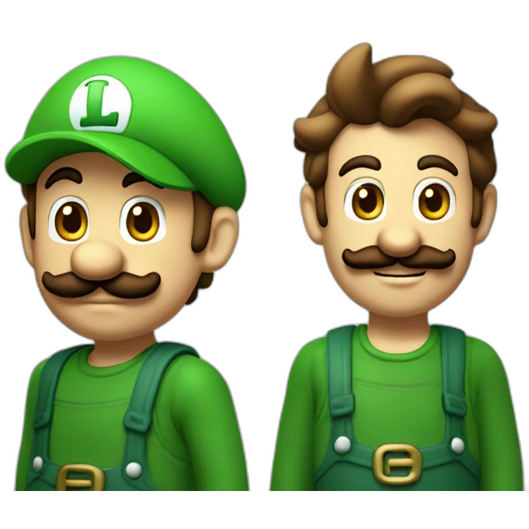 Mario et luigi emoji