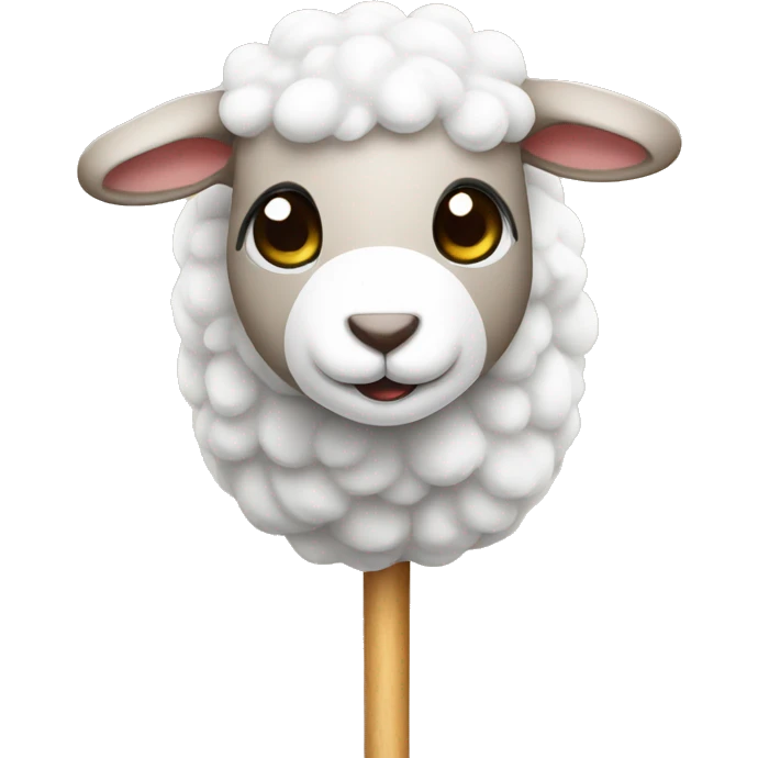 Lamb on a stick emoji