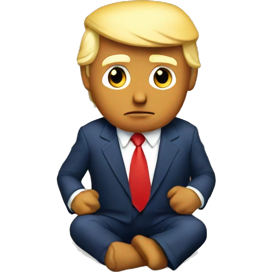 Donald trump read book emoji