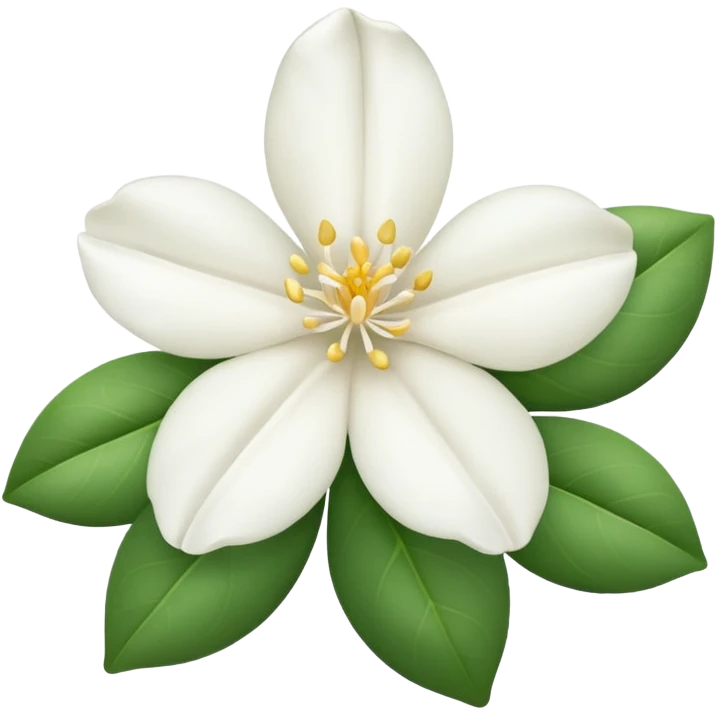 Jasmine flower emoji emoji