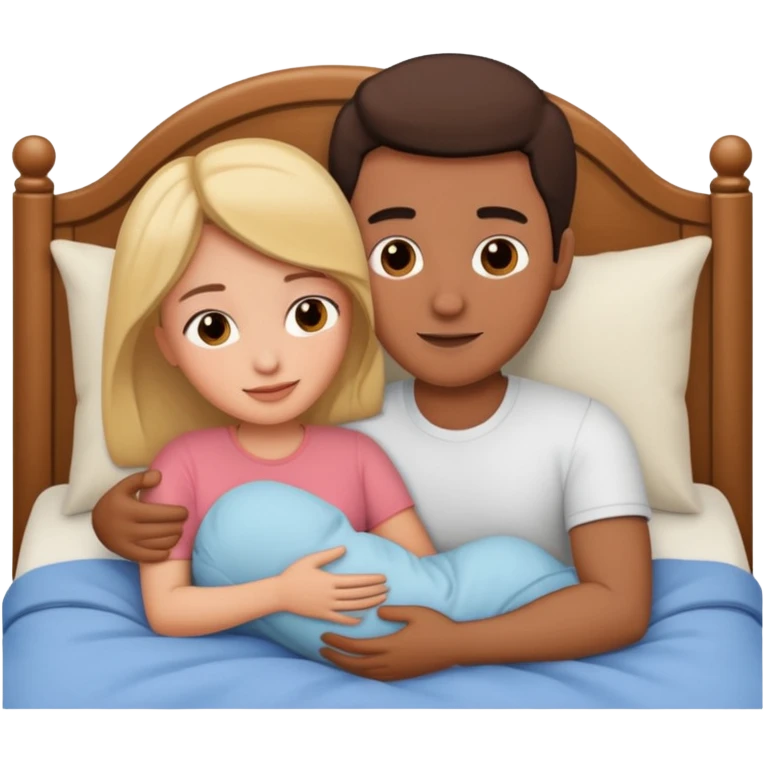 Porn emoji sex having in bed emoji