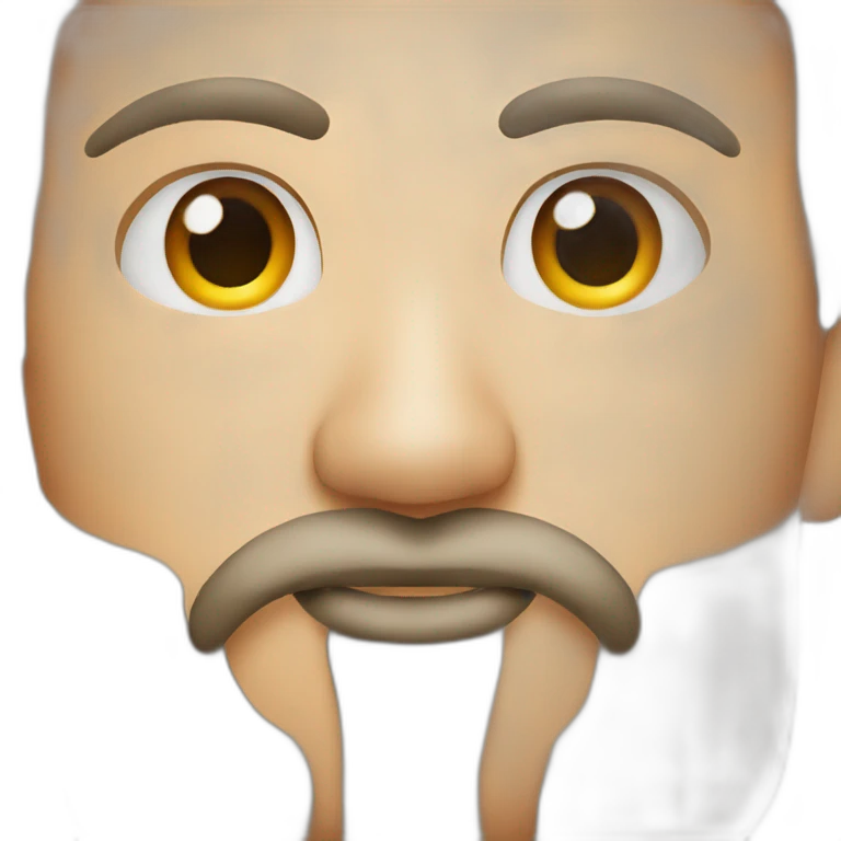Goatee, septum  emoji