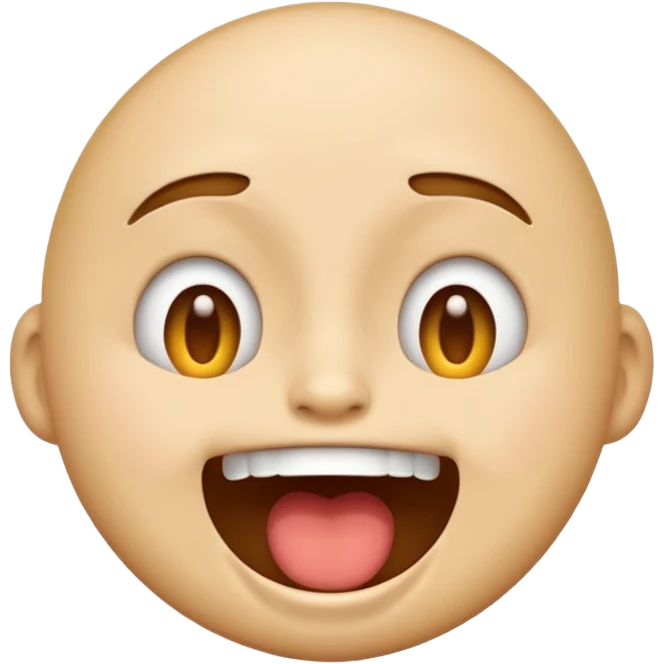 Make a emoji trying not to laugh emoji