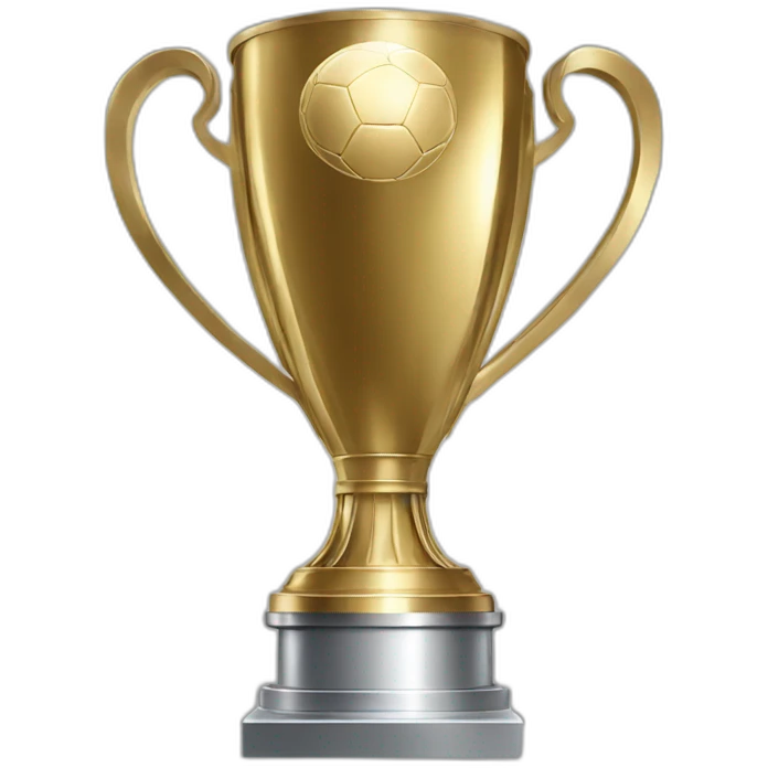 Champions league trophy emoji