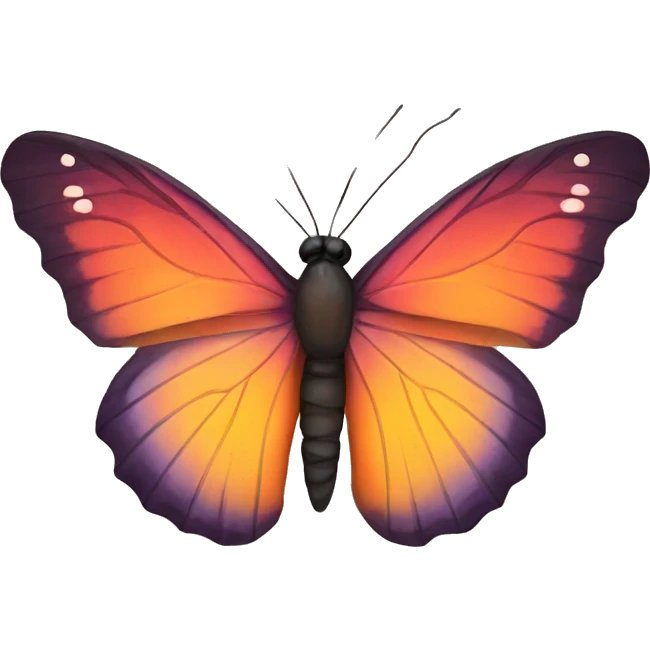 Sunset Butterfly emoji