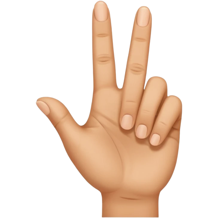 hand with index finger raised emoji