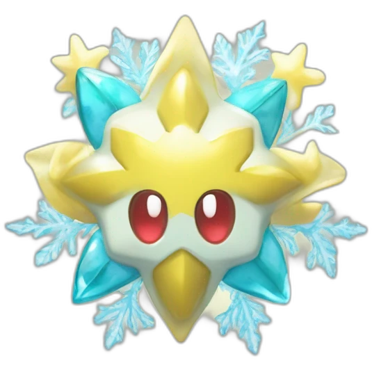 Pokemon Jirachi Badge Winter Slowflake GiftBox 2023 emoji