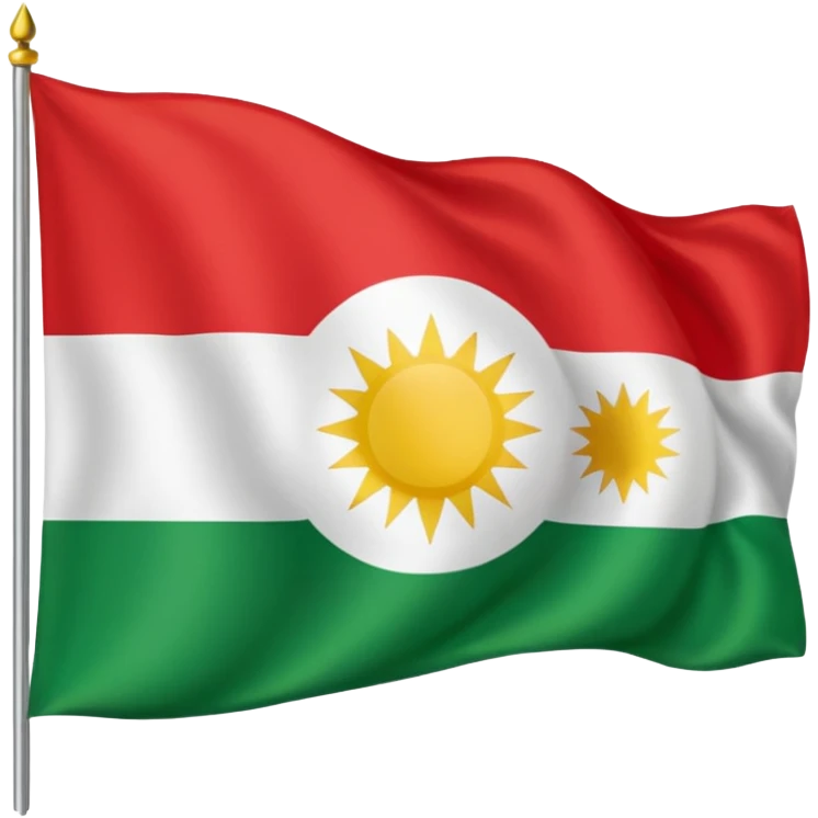 Kurdistan flag emoji