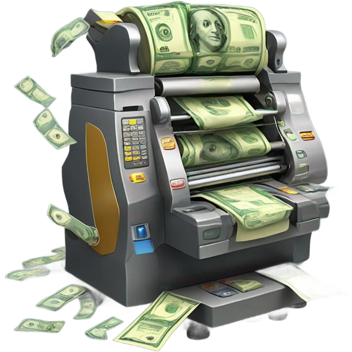 Money machine emoji