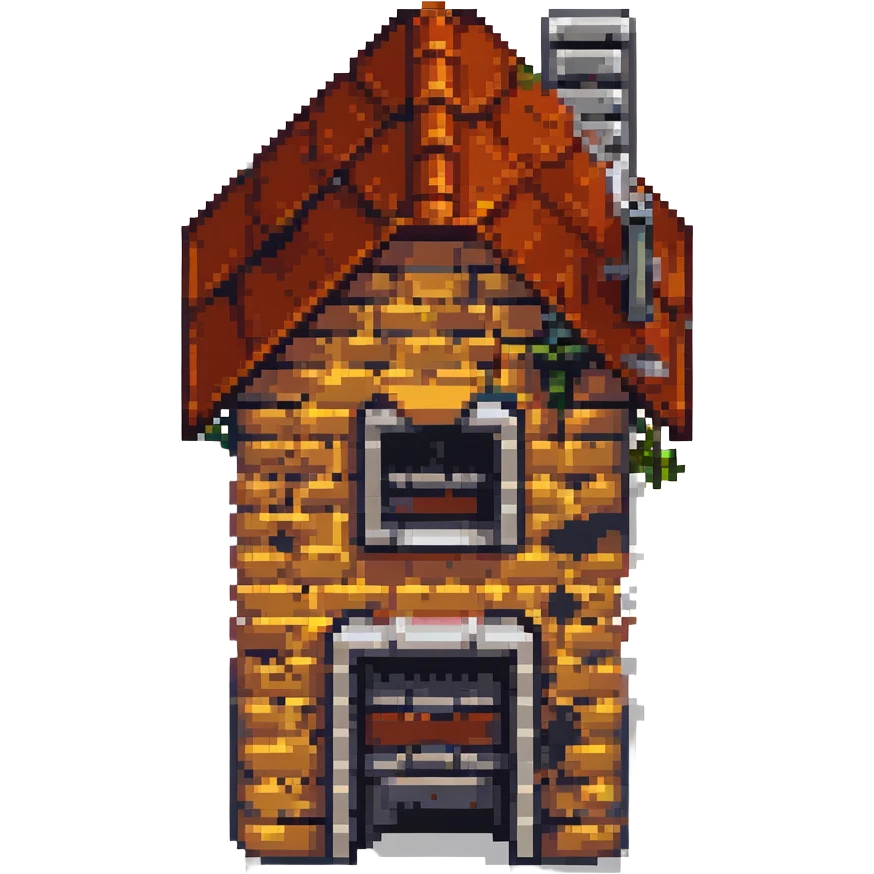 2D house in style gotham city emoji