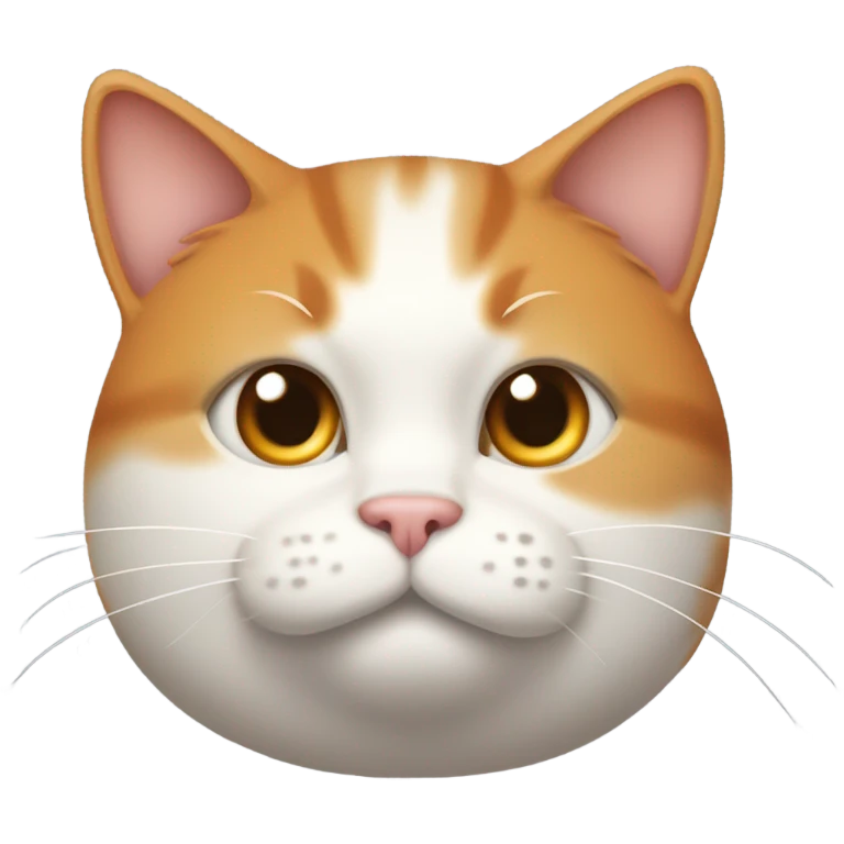 Extreme fat cat  emoji
