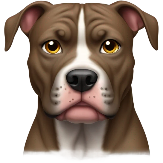 Pitbull dog emoji