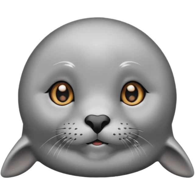 Female seal in love emoji