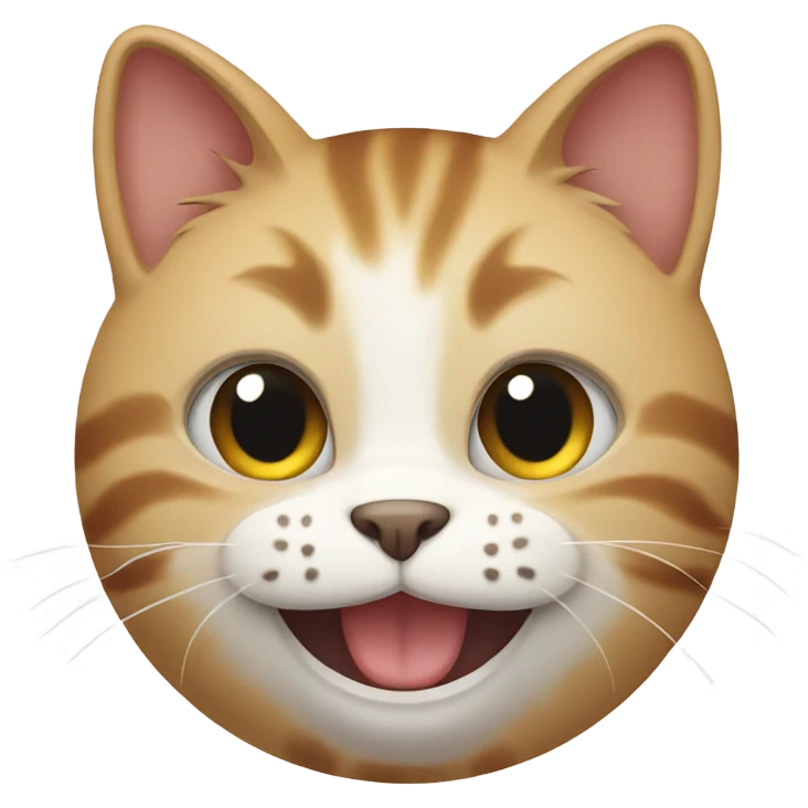 Cat smiling  emoji