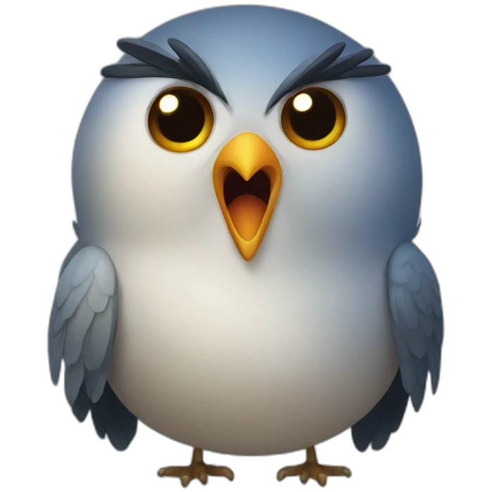 bird-with-threatening-aura emoji