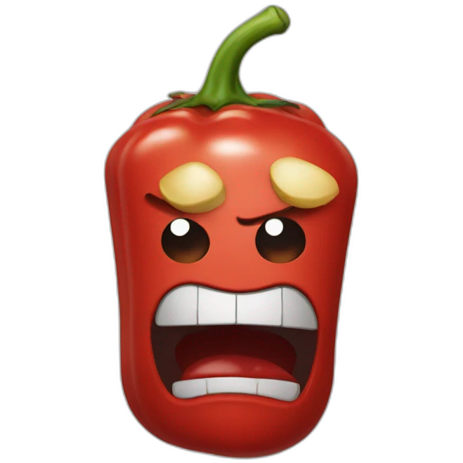 Angry Ketchup emoji