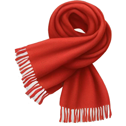 red scarf on its own emoji