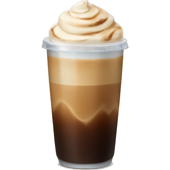 Ice coffee emoji