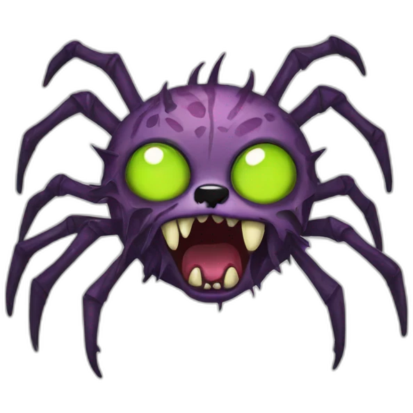 zombie spider cat emoji