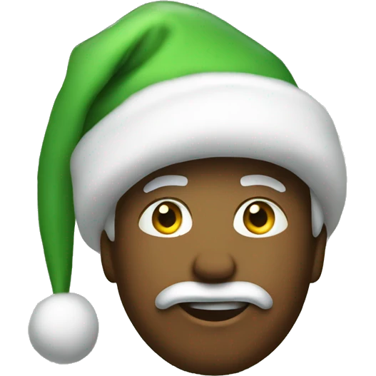 green christmas  emoji