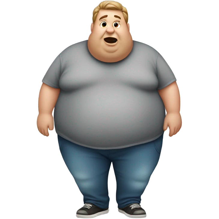 Big Obese guy emoji