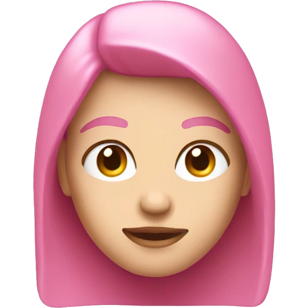 Pink emoji