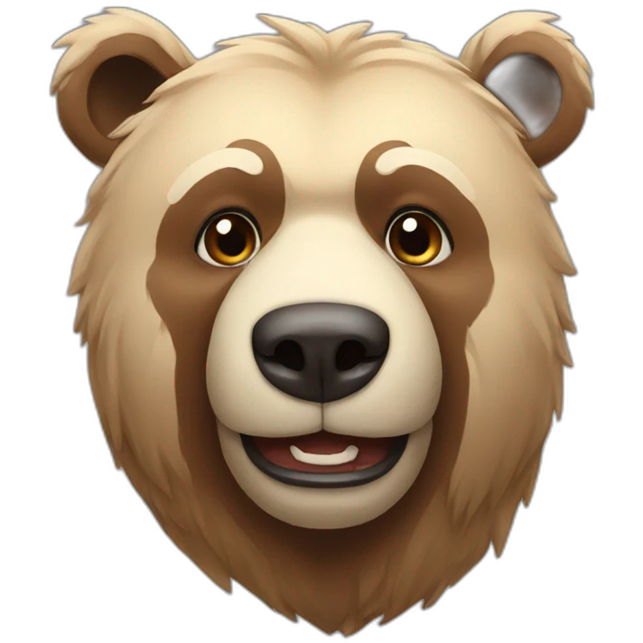Bear borrow emoji